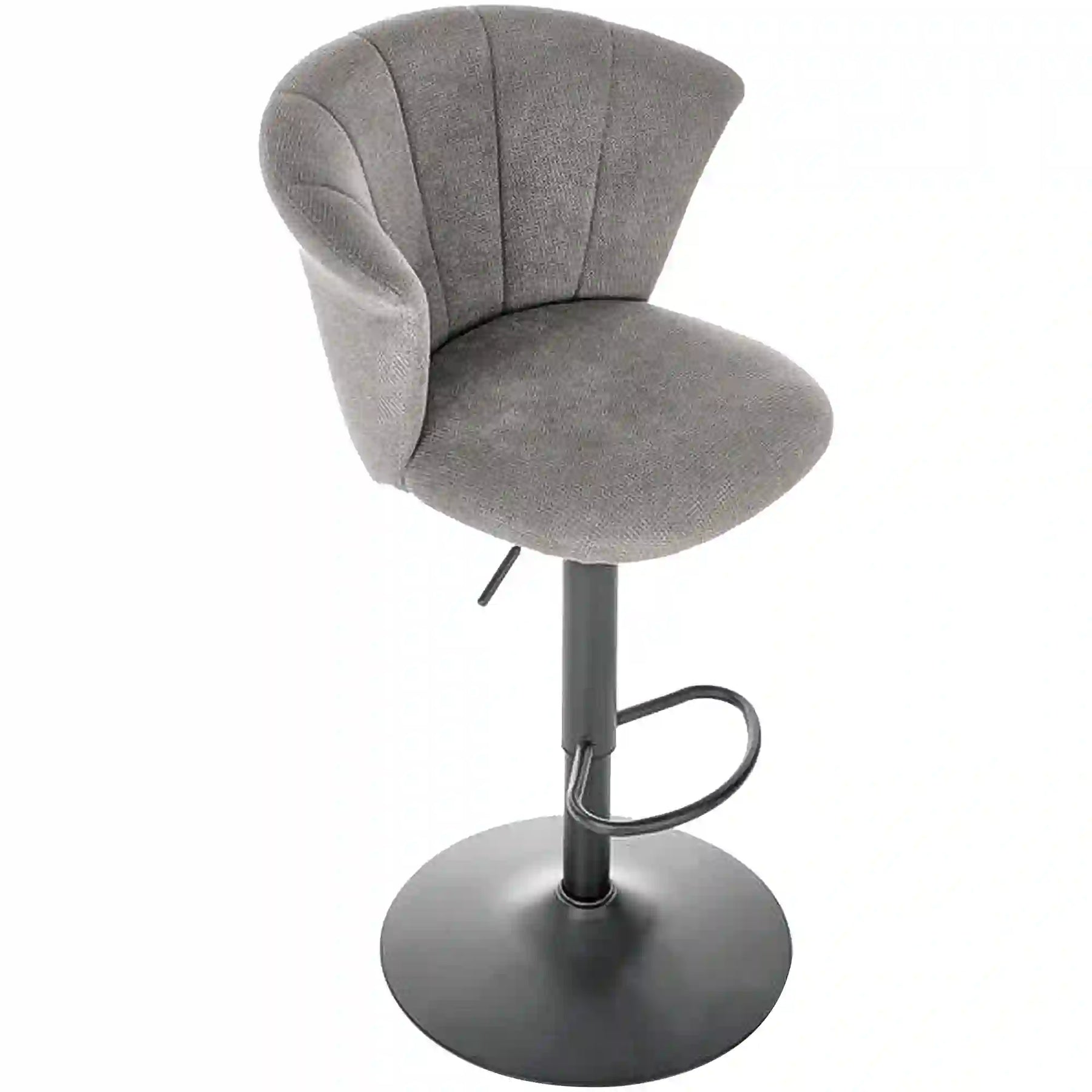 Scaun bar HOUSTON OCN-36760, gri/negru