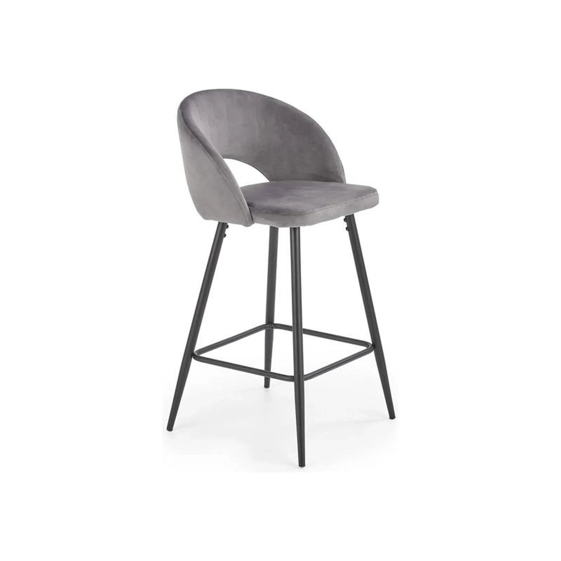 Scaun bar HOUSTON OCN-36761, gri/negru