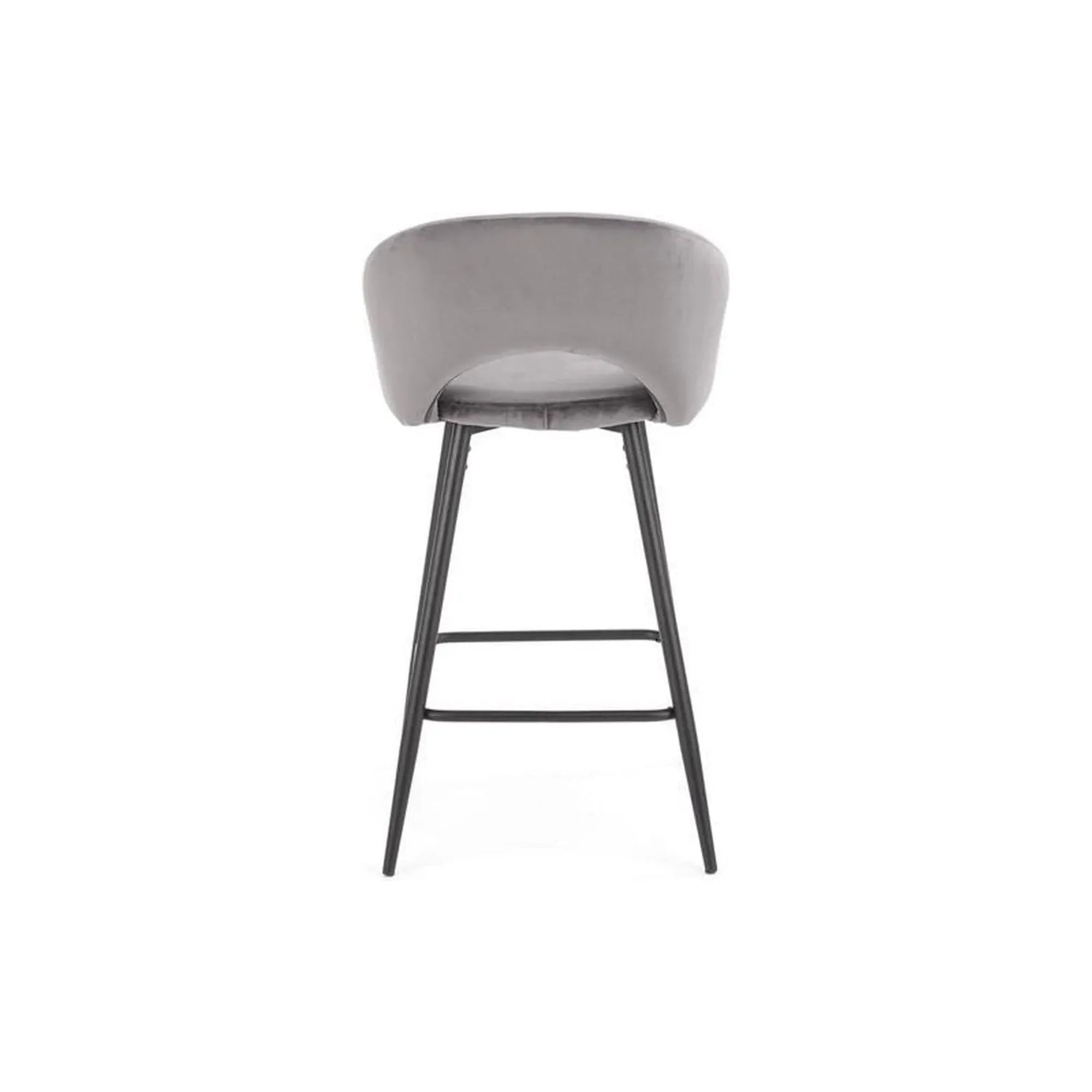 Scaun bar HOUSTON OCN-36761, gri/negru