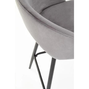 Scaun bar HOUSTON OCN-36761, gri/negru