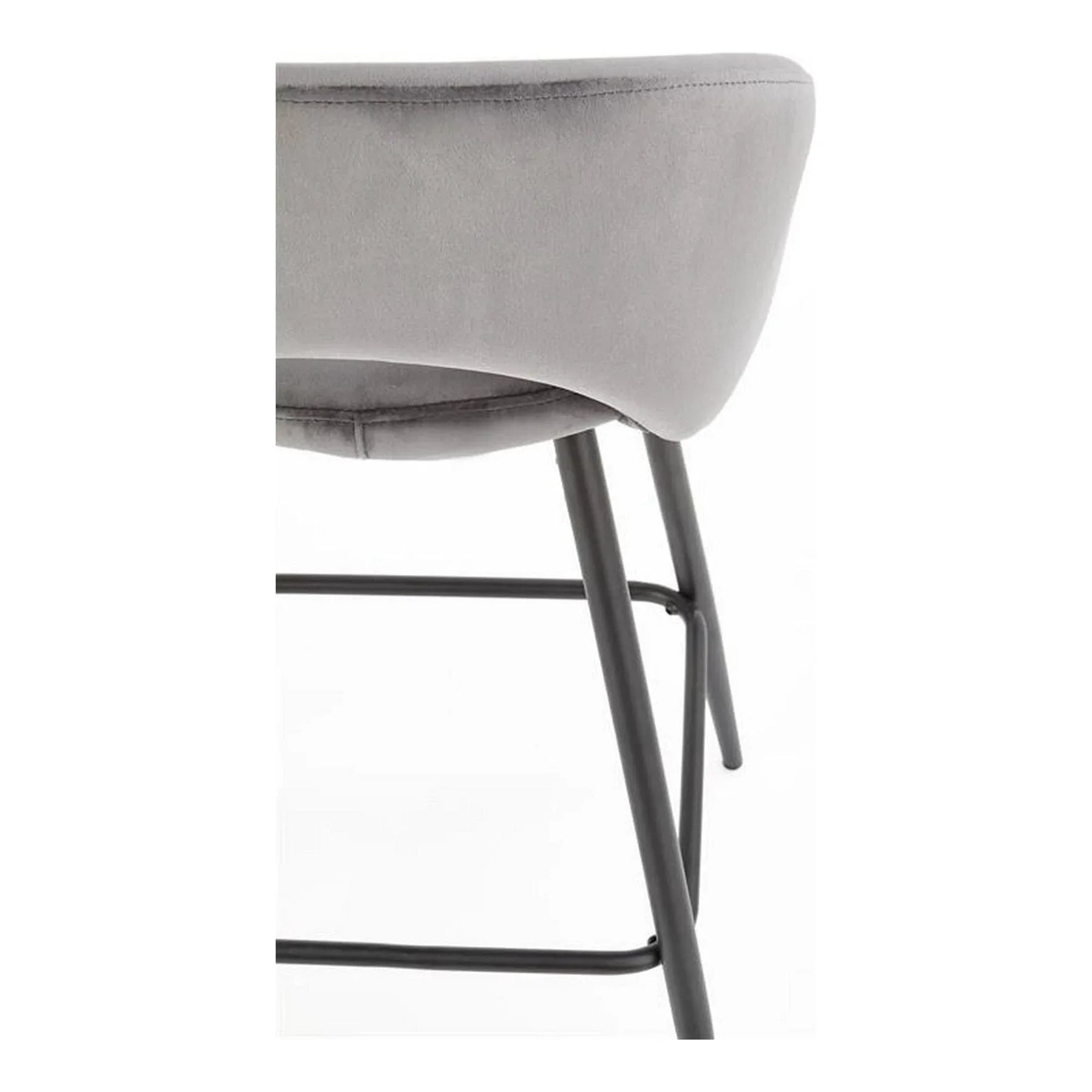 Scaun bar HOUSTON OCN-36761, gri/negru