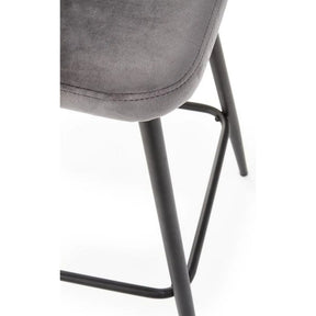Scaun bar HOUSTON OCN-36761, gri/negru