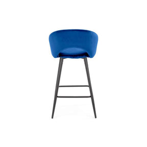 Scaun bar HOUSTON OCN-36762, albastru/negru