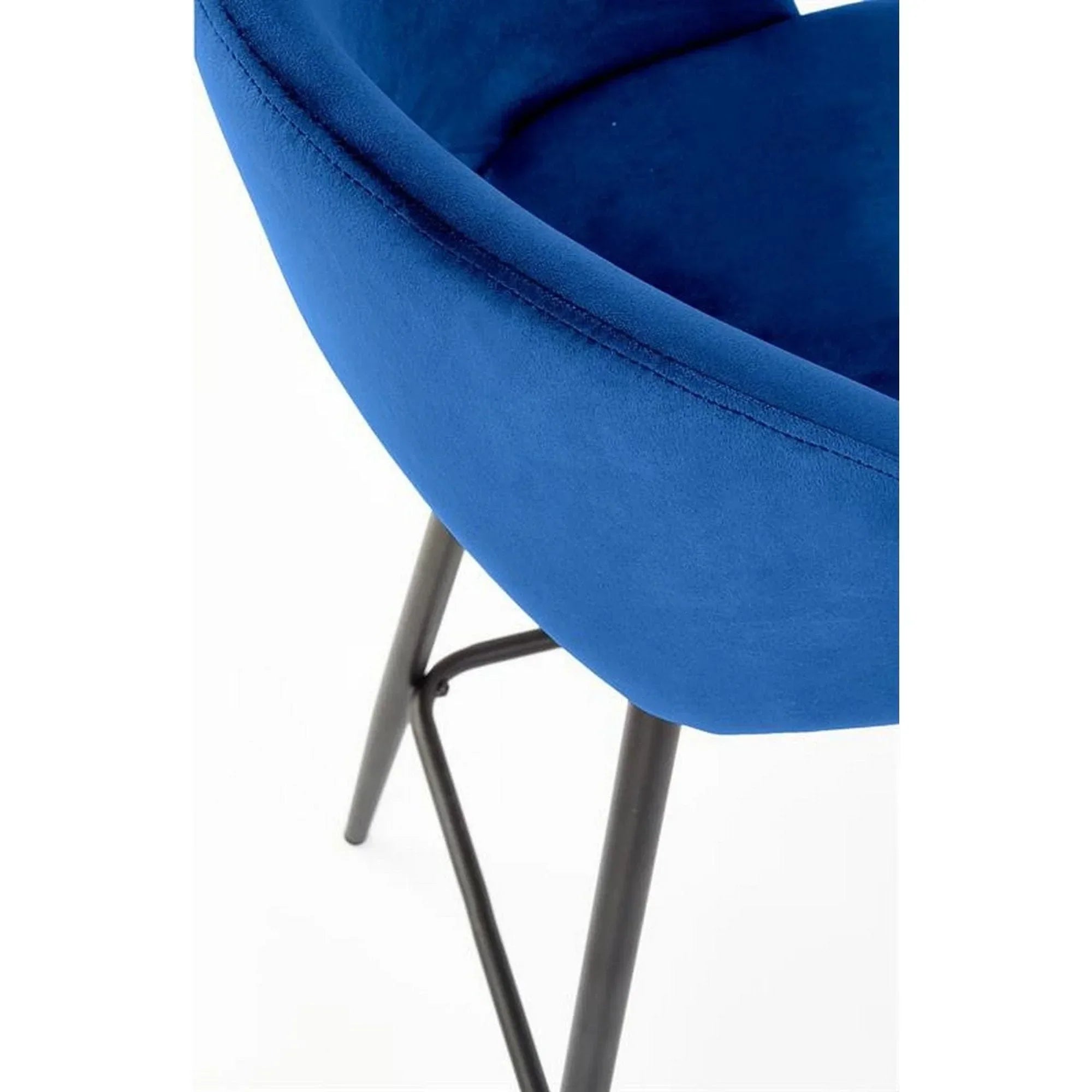 Scaun bar HOUSTON OCN-36762, albastru/negru