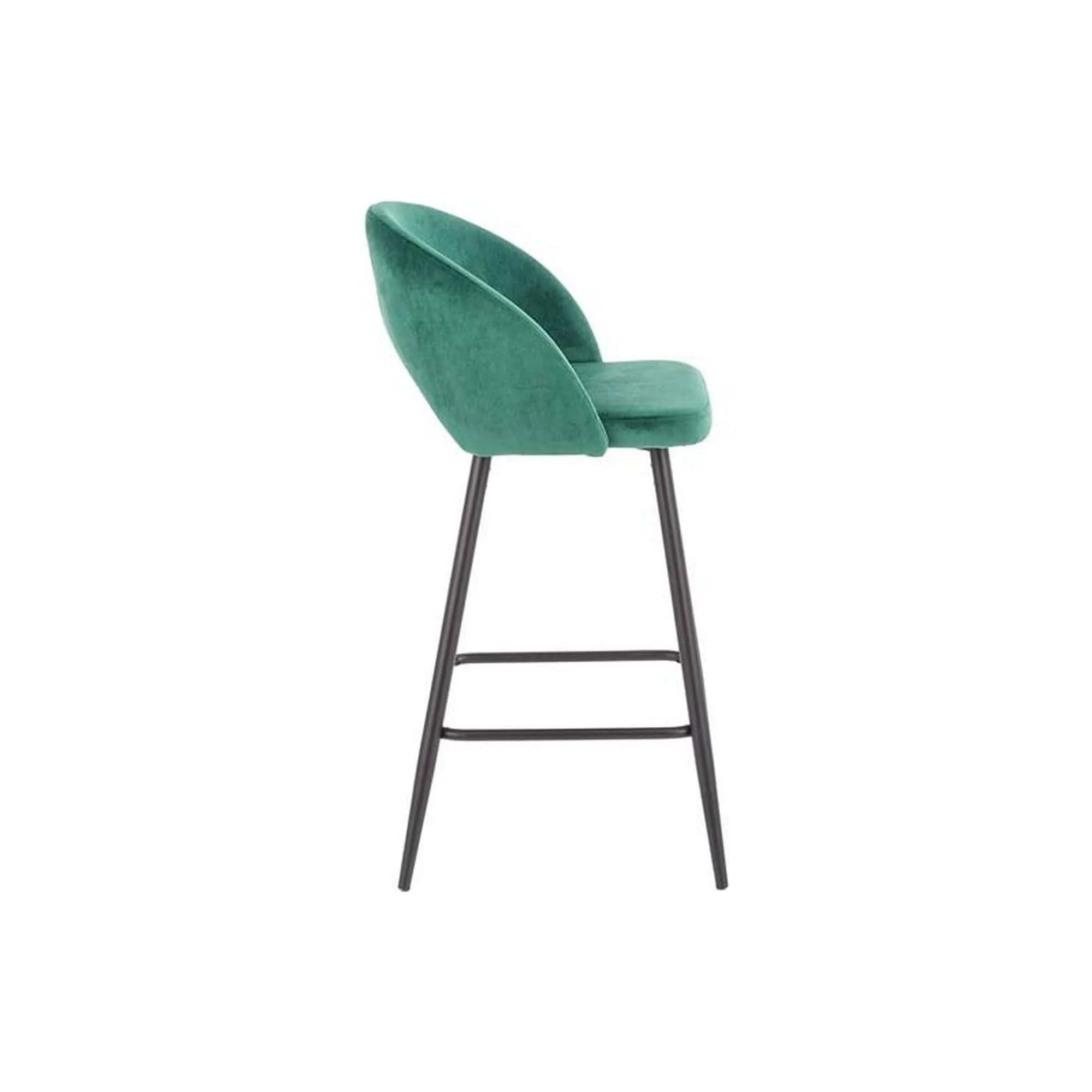 Scaun bar HOUSTON OCN-36763, verde/negru