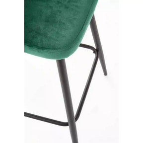 Scaun bar HOUSTON OCN-36763, verde/negru