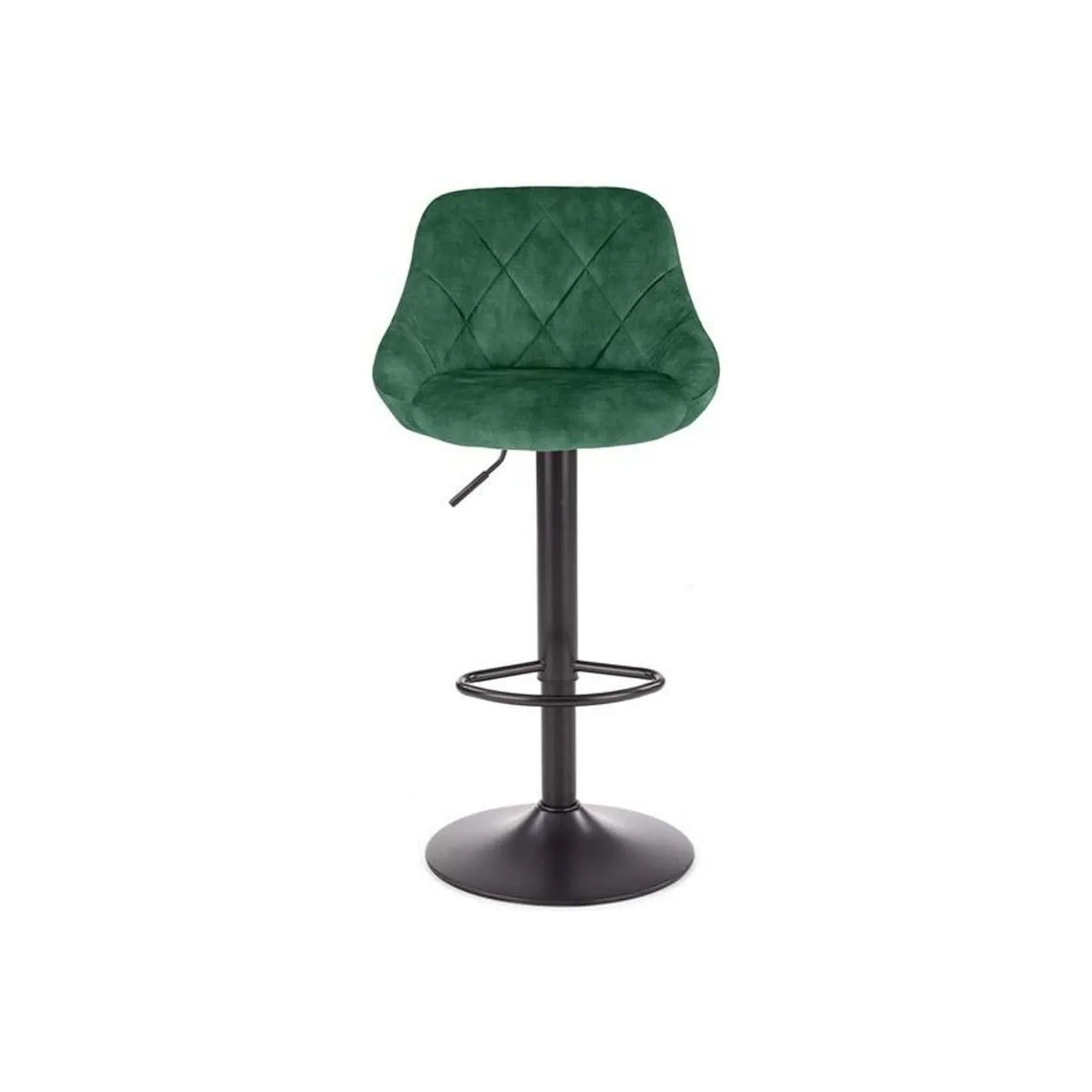Scaun bar HOUSTON OCN-36765, verde/negru