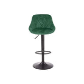 Scaun bar HOUSTON OCN-36765, verde/negru