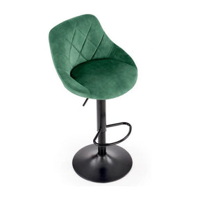 Scaun bar HOUSTON OCN-36765, verde/negru