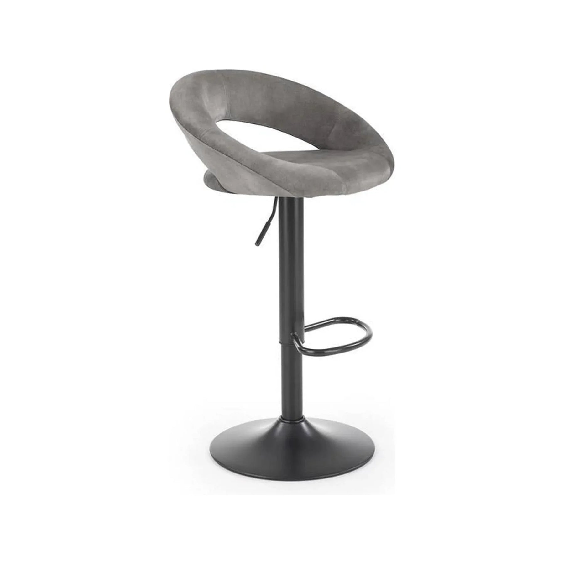 Scaun bar HOUSTON OCN-36766, gri/negru