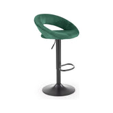 Scaun bar HOUSTON OCN-36767, verde/negru