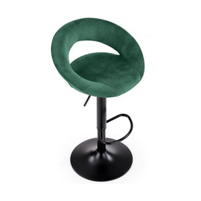 Scaun bar HOUSTON OCN-36767, verde/negru