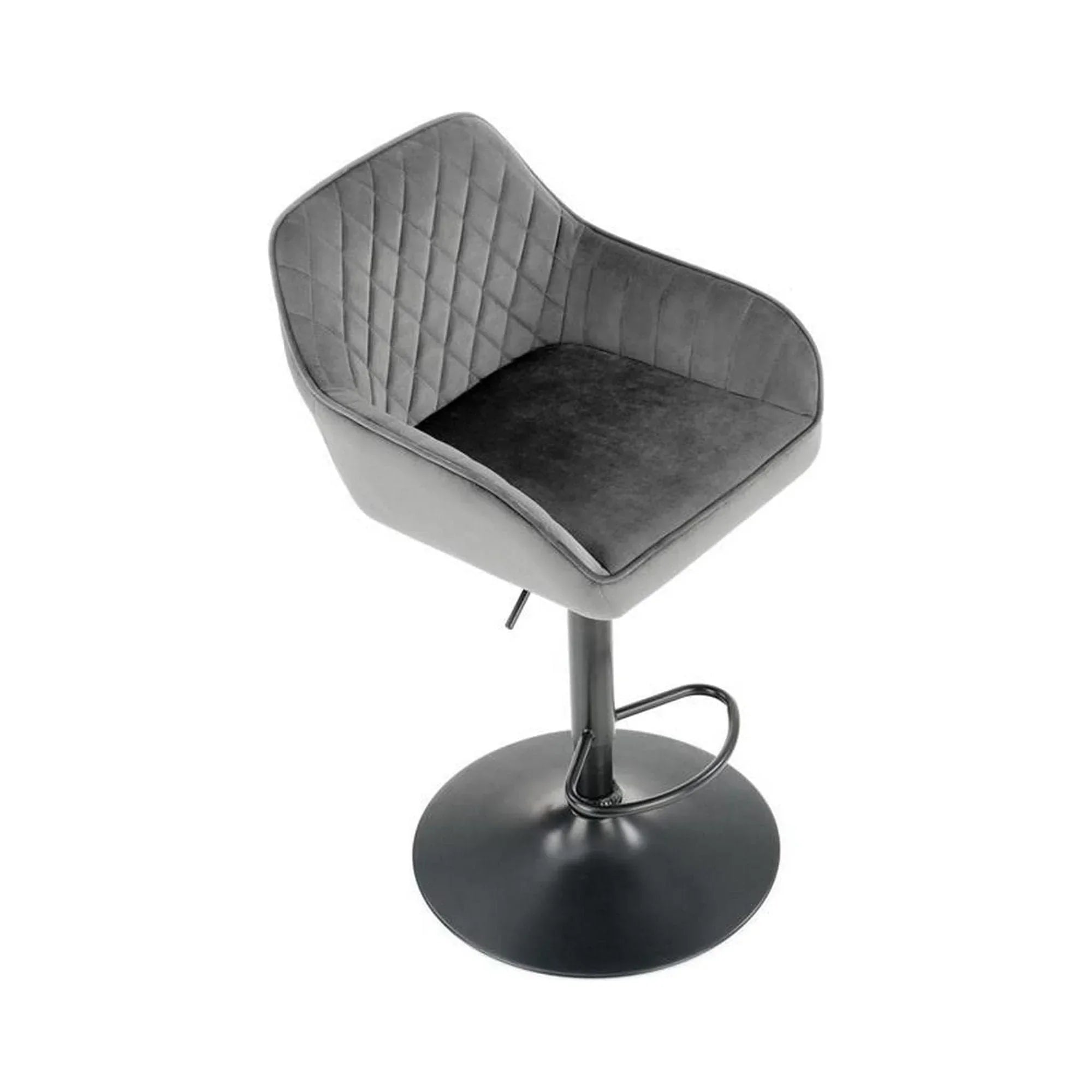 Scaun bar HOUSTON OCN-36768, gri/negru