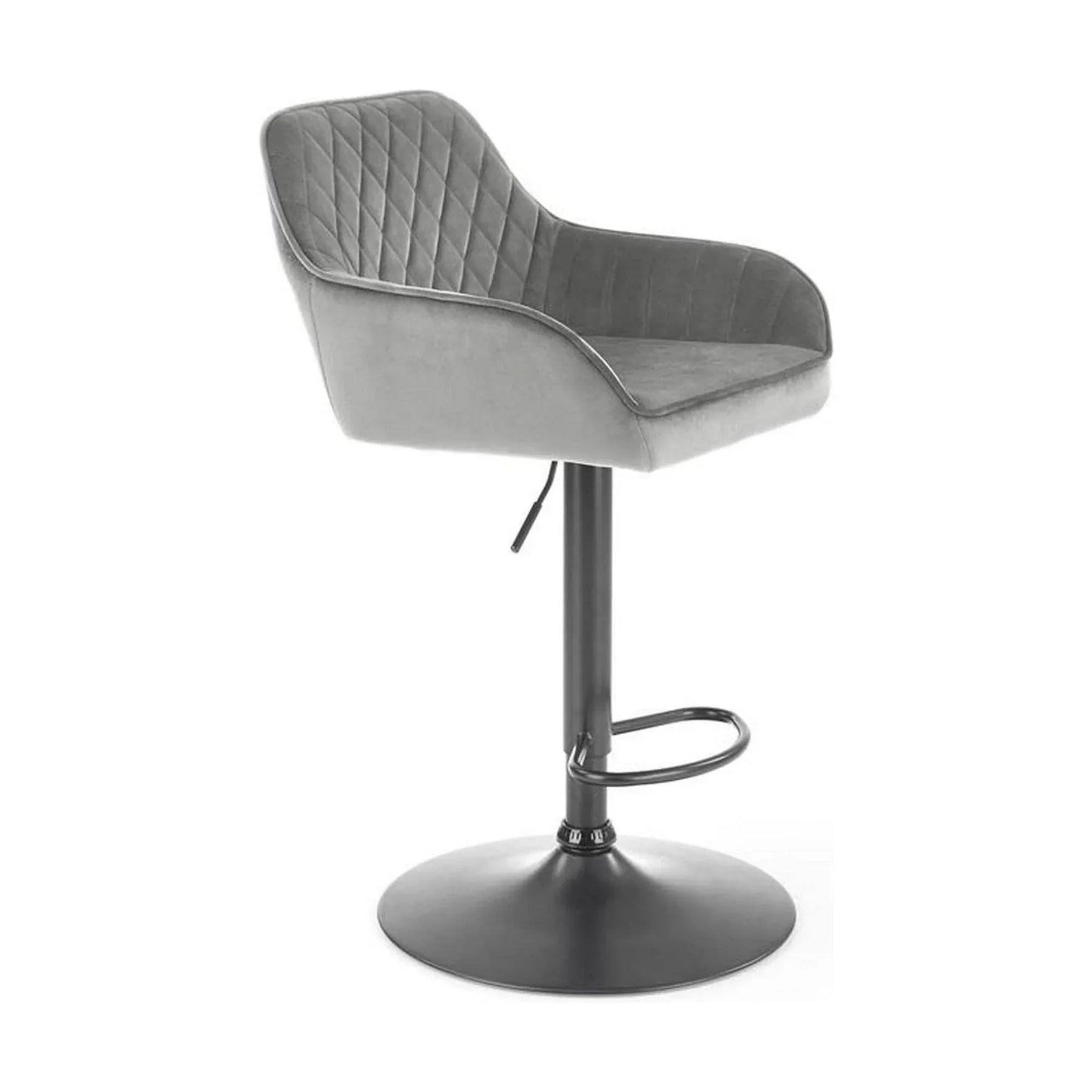 Scaun bar HOUSTON OCN-36768, gri/negru