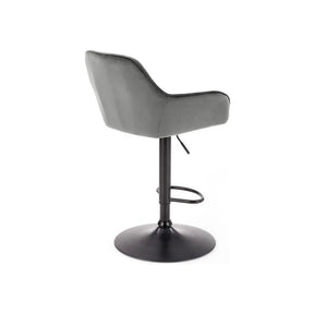 Scaun bar HOUSTON OCN-36768, gri/negru