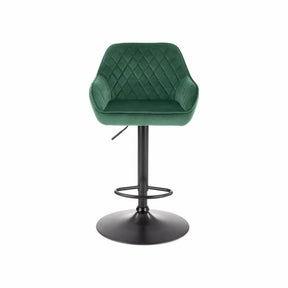 Scaun bar HOUSTON OCN-36769, verde/negru