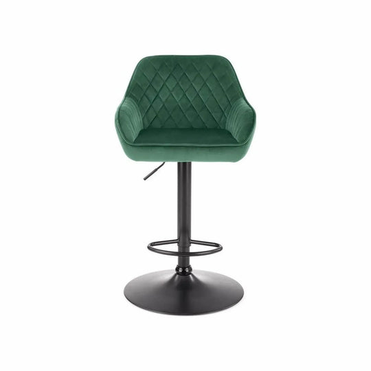 Scaun bar HOUSTON OCN-36769, verde/negru