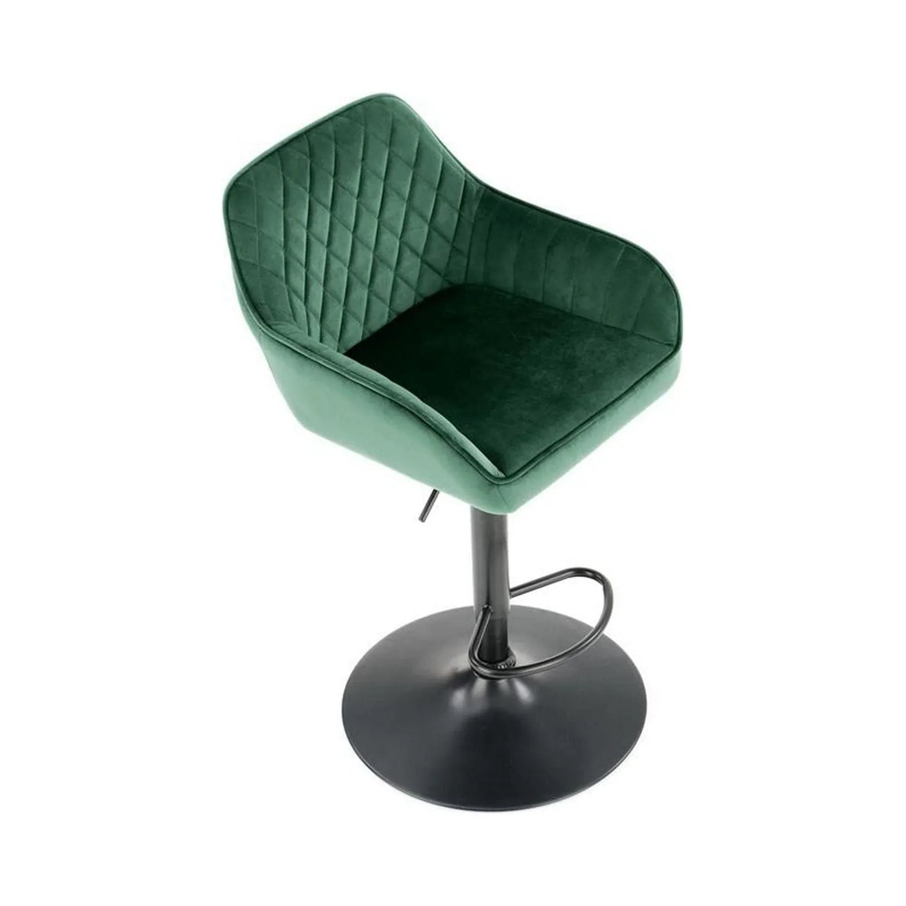 Scaun bar HOUSTON OCN-36769, verde/negru