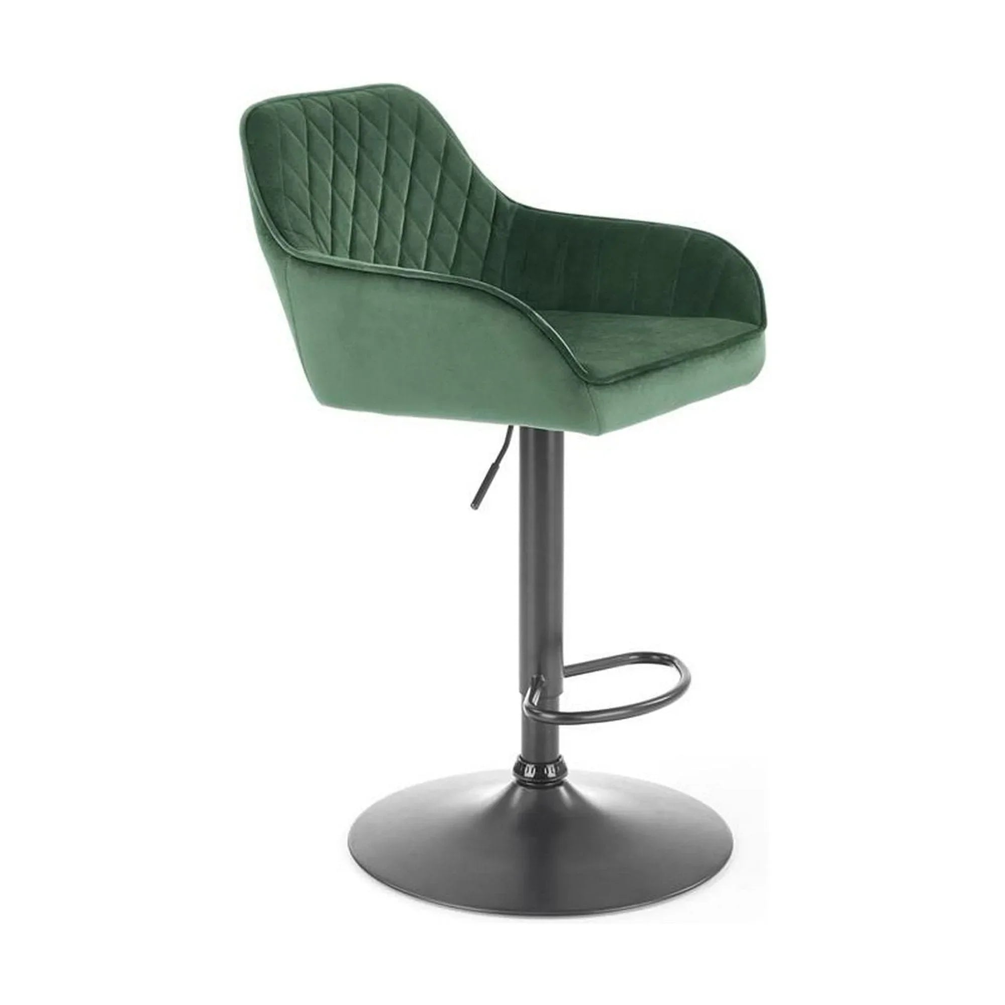 Scaun bar HOUSTON OCN-36769, verde/negru