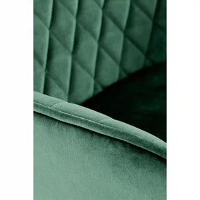 Scaun bar HOUSTON OCN-36769, verde/negru