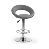 Scaun bar HOUSTON OCN-36789, gri/crom