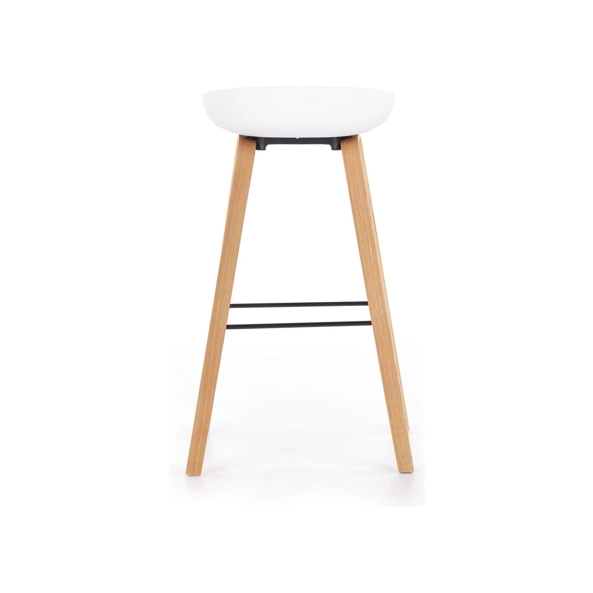 Scaun bar HOUSTON OCN-36790, gri/alb/stejar sonoma