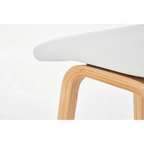 Scaun bar HOUSTON OCN-36790, gri/alb/stejar sonoma