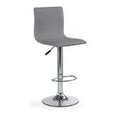 Scaun bar HOUSTON OCN-36791, gri/crom