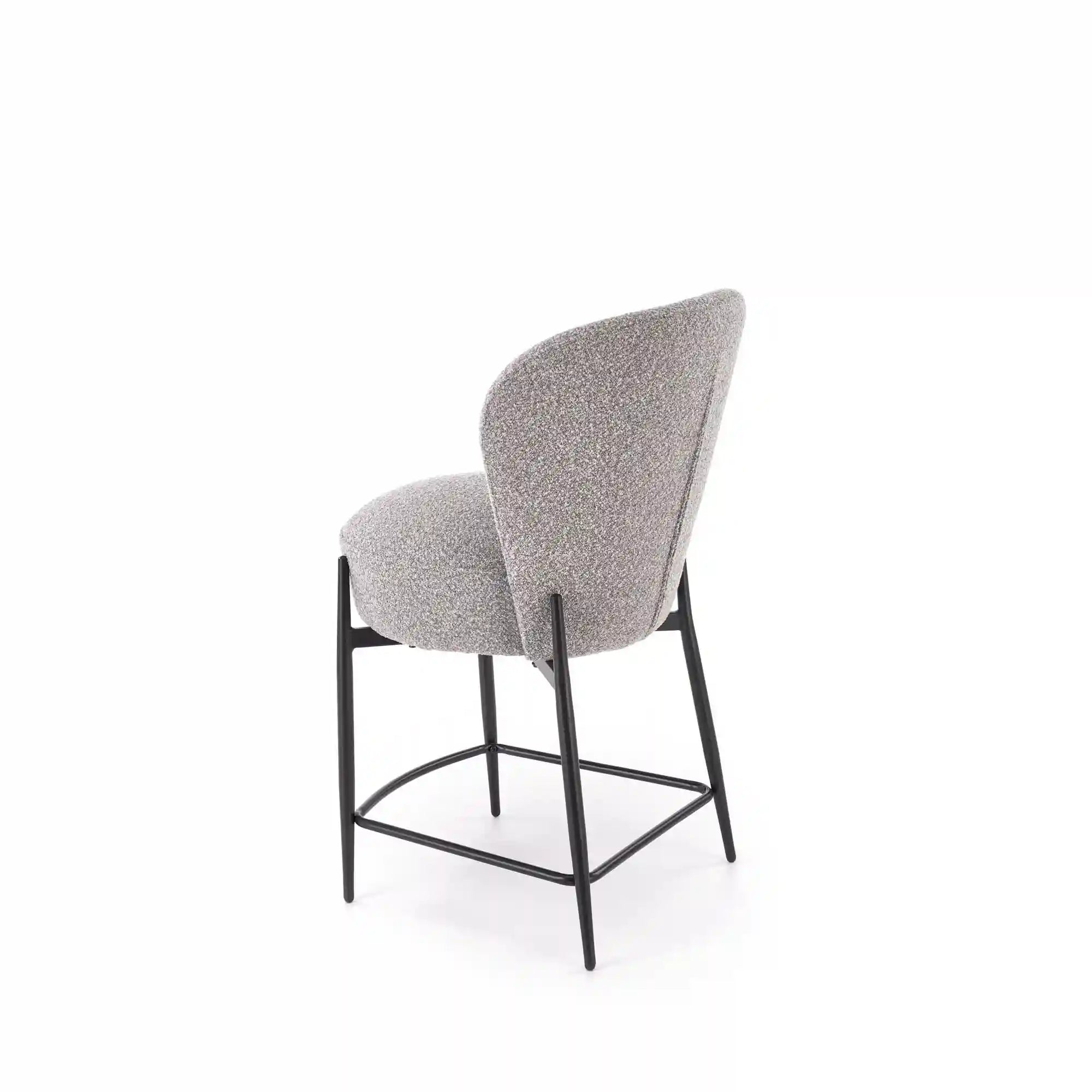 Scaun bar HOUSTON OCN-36794, gri/negru