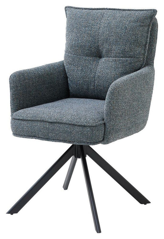 Scaun rotativ BELGRAD OCN-27879, gri inchis/negru