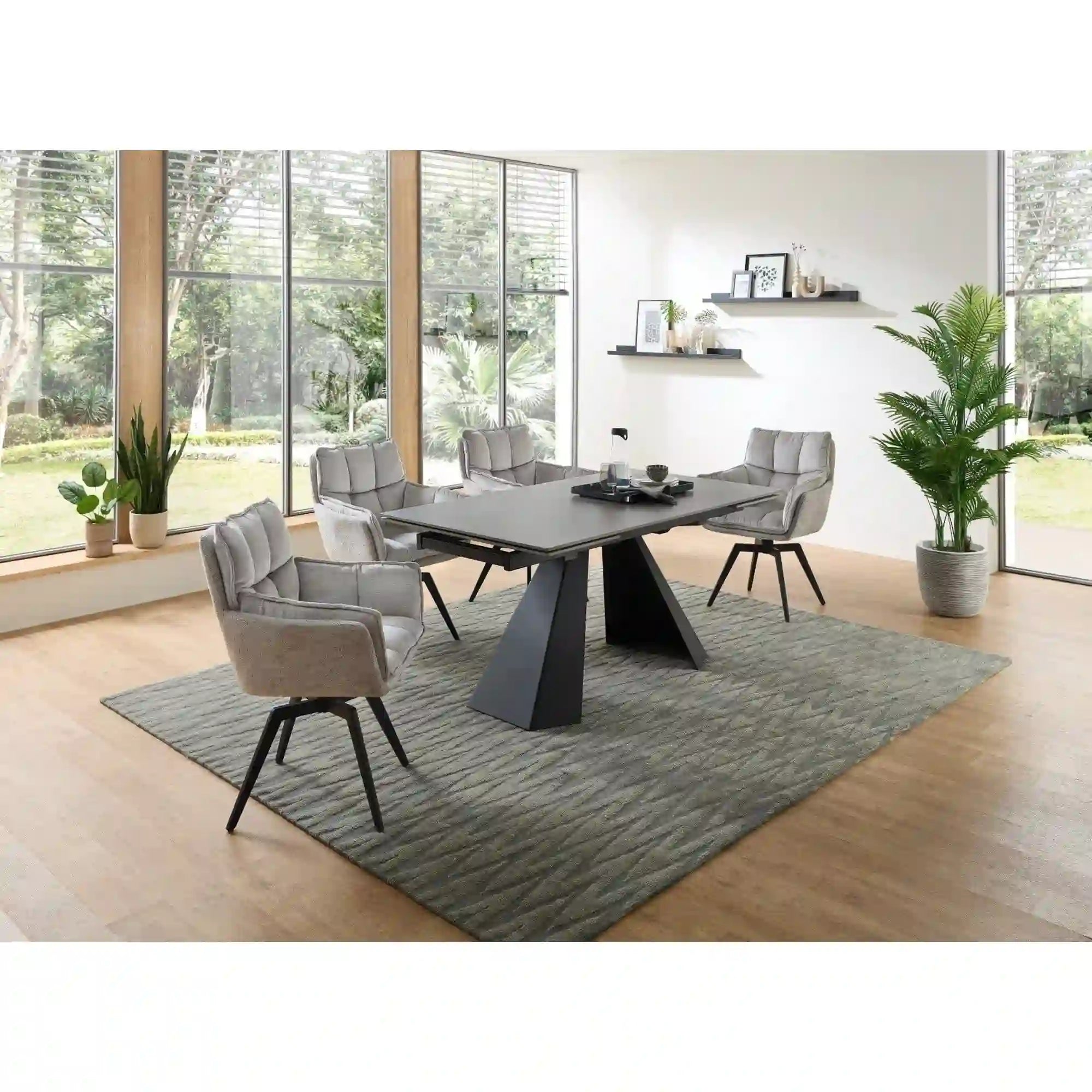 Scaun BELGRAD OCN-28212, gri/negru