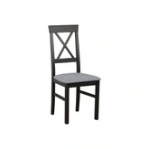 Scaun BERGEN OCN-28589, gri deschis/negru