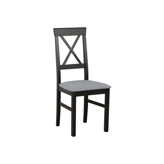 Scaun BERGEN OCN-28589, gri deschis/negru