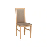 Scaun BERGEN OCN-28593, grej/stejar sonoma