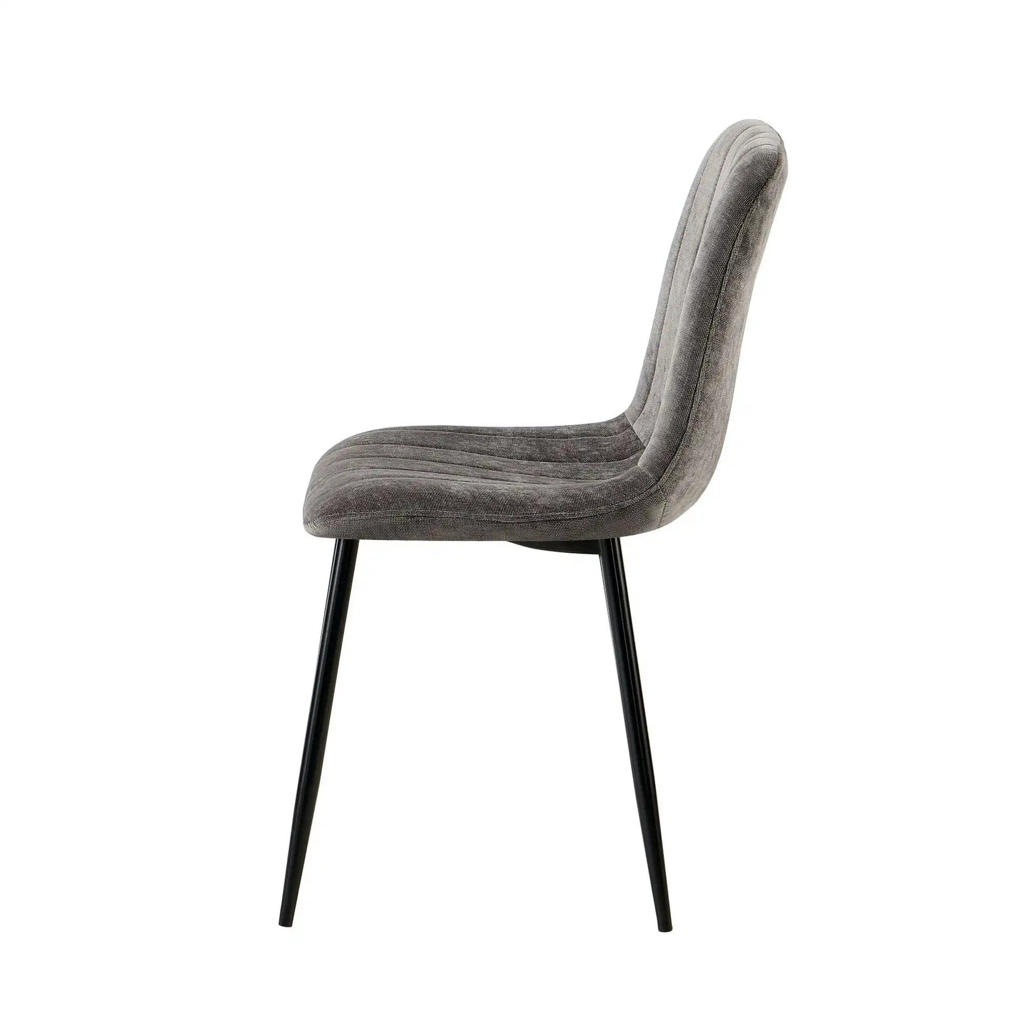 Scaun BERLIN OCN-28529, gri inchis/negru