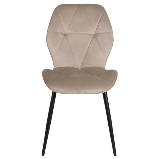 Scaun BERLIN OCN-28254, bej inchis/negru