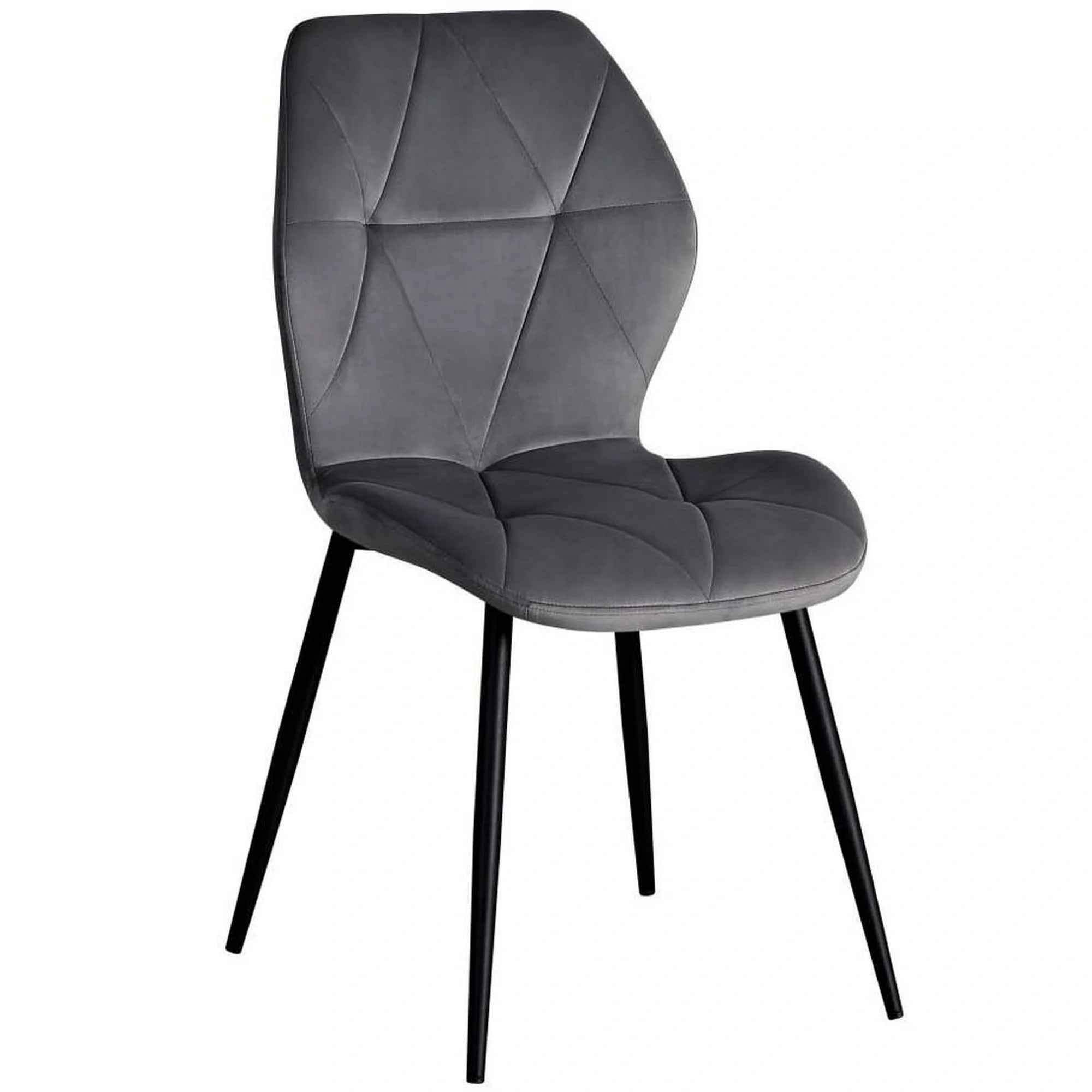 Scaun BERLIN OCN-28532, gri inchis/negru