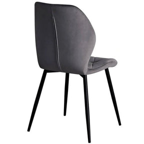 Scaun BERLIN OCN-28252, gri inchis/negru