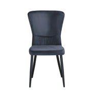 Scaun BERLIN OCN-28536, gri inchis/negru