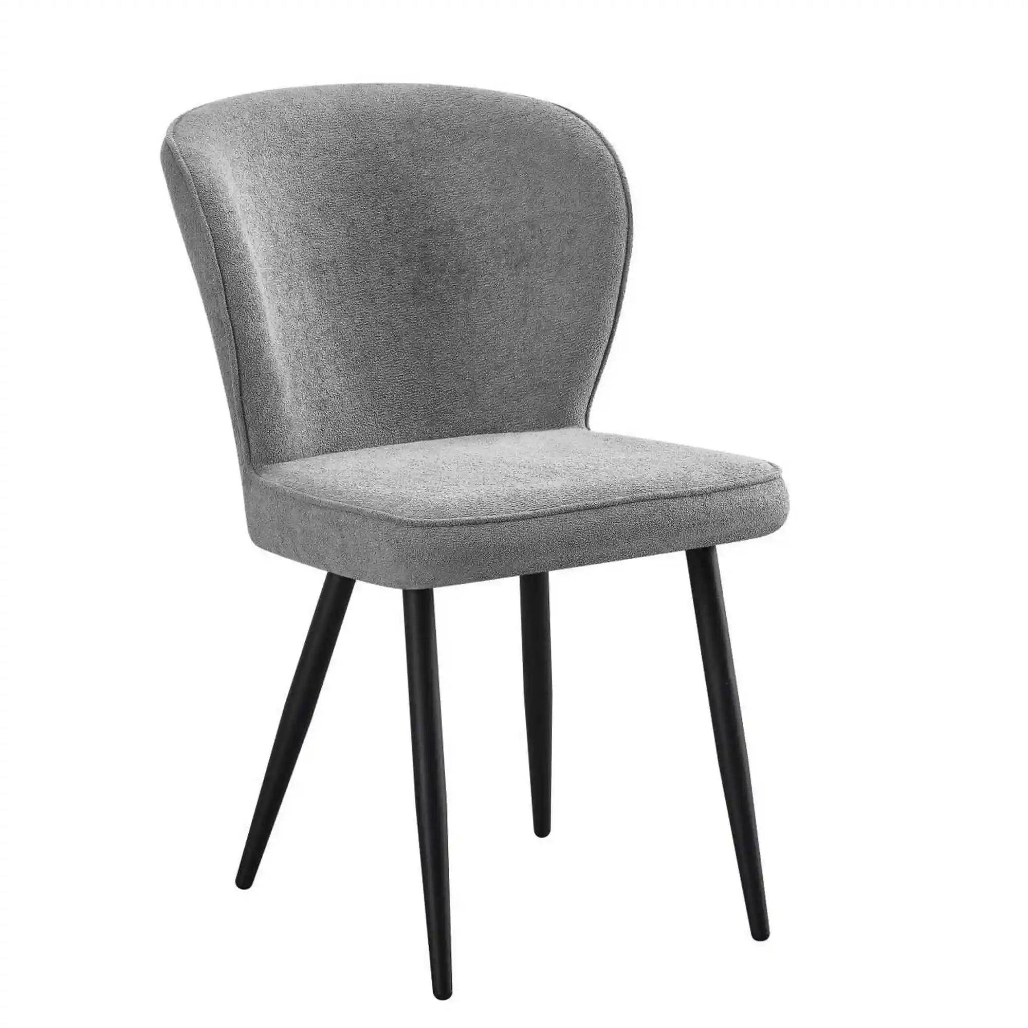 Scaun BERLIN OCN-28537, gri deschis/negru