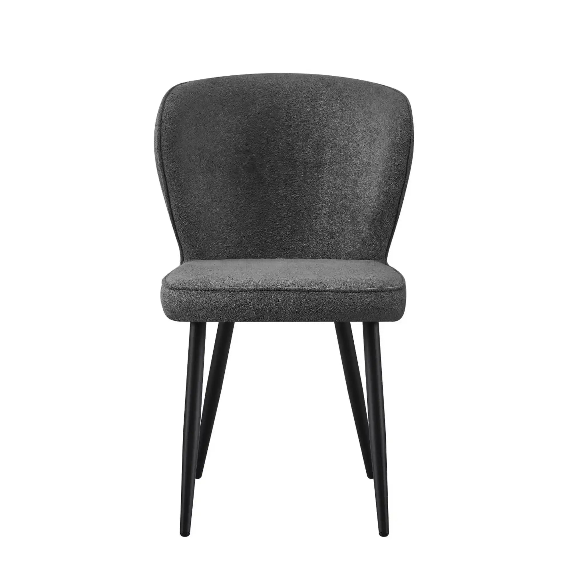 Scaun BERLIN OCN-28538, gri inchis/negru