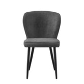 Scaun BERLIN OCN-28246, gri inchis/negru