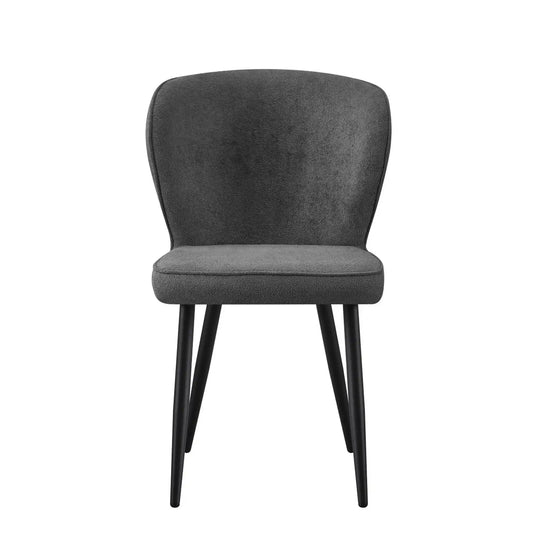 Scaun BERLIN OCN-28246, gri inchis/negru