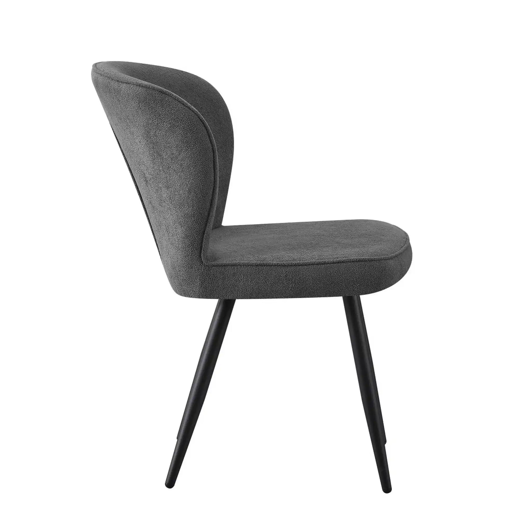 Scaun BERLIN OCN-28246, gri inchis/negru