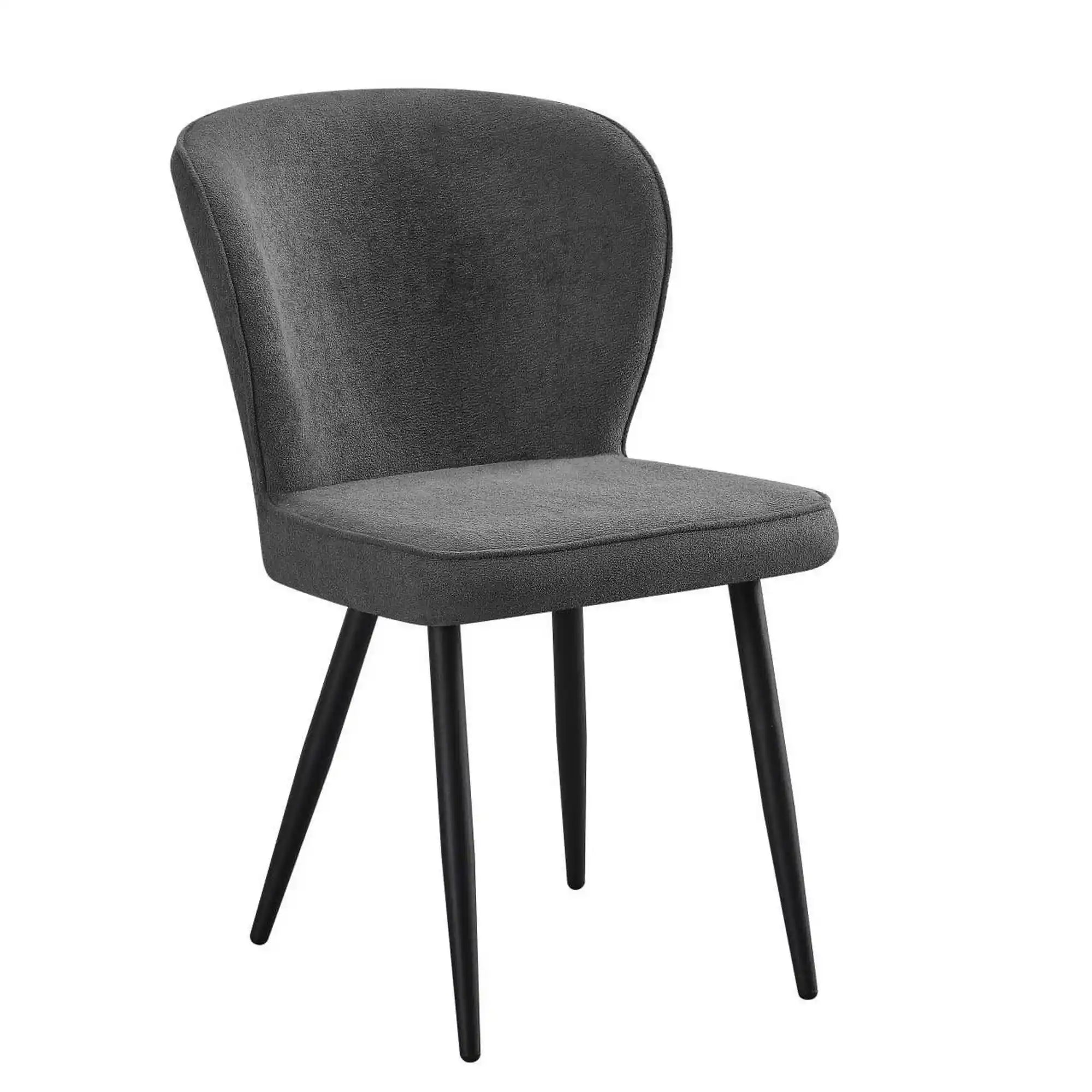 Scaun BERLIN OCN-28538, gri inchis/negru