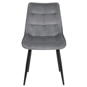 Scaun BERLIN OCN-28541, gri deschis/negru