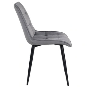 Scaun BERLIN OCN-28243, gri deschis/negru