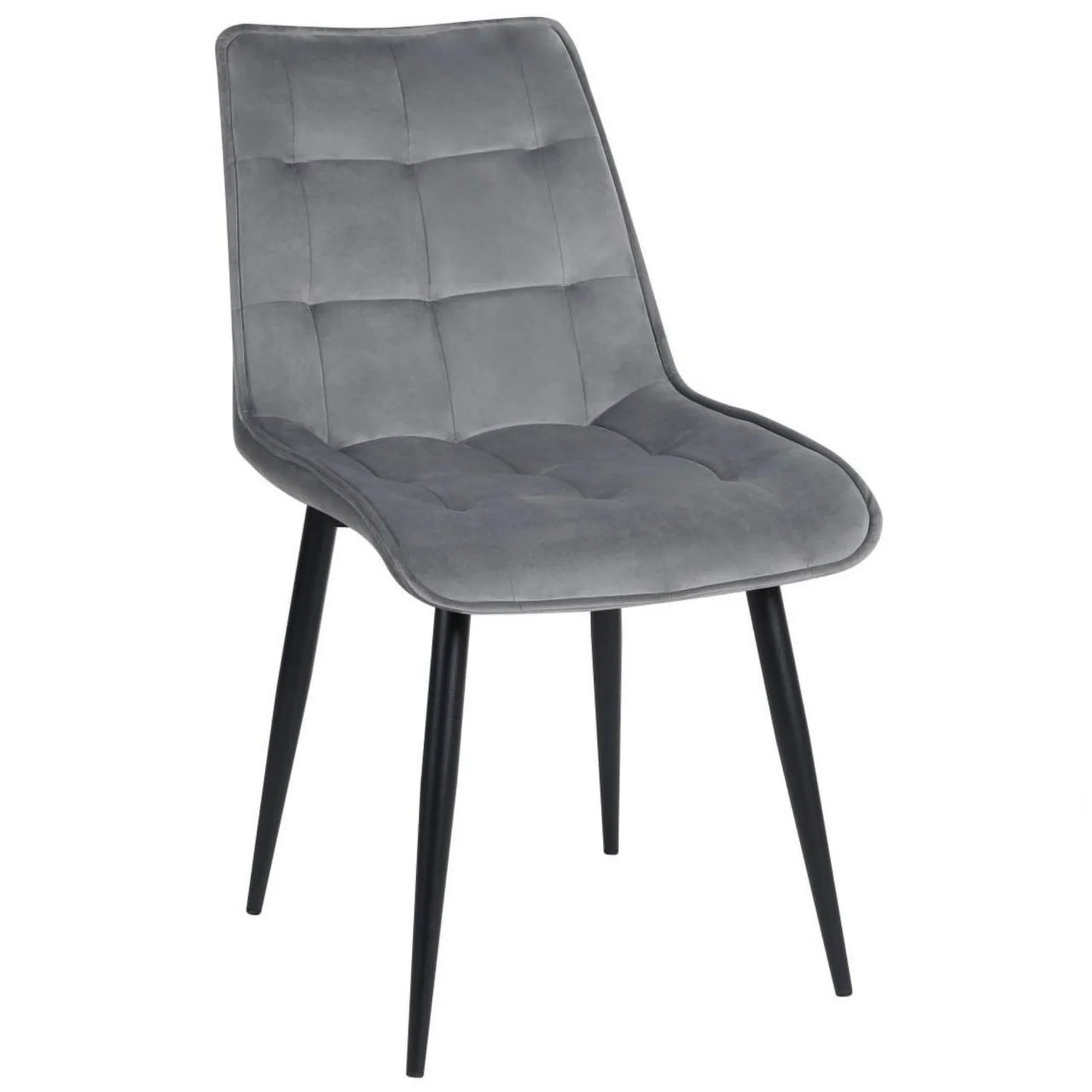 Scaun BERLIN OCN-28541, gri deschis/negru