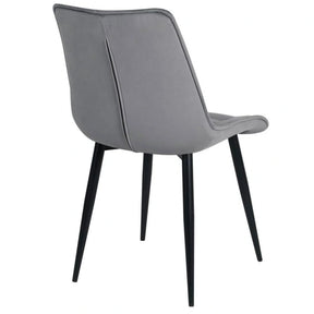 Scaun BERLIN OCN-28243, gri deschis/negru