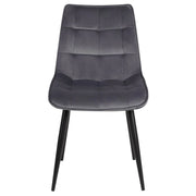 Scaun BERLIN OCN-28542, gri inchis/negru